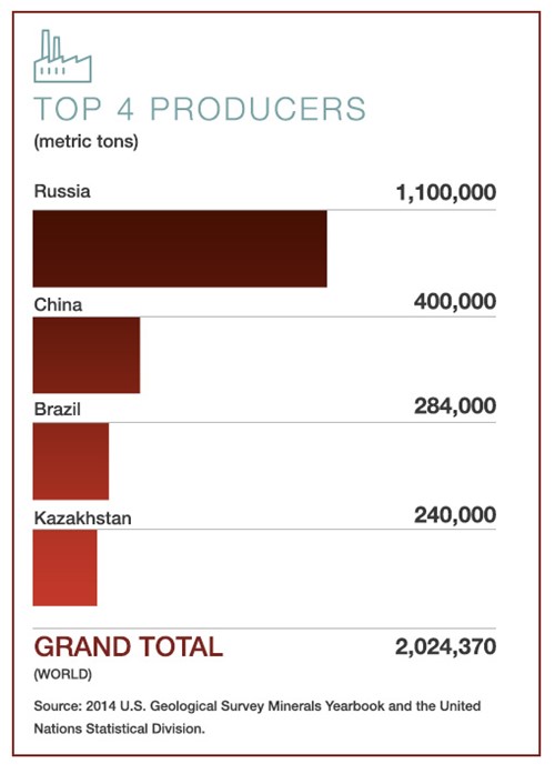 Top Asbestos Producers