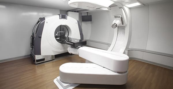 Proton Therapy machine used for mesothelioma treatment