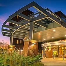 Exterior of Portsmouth Regional Hospital