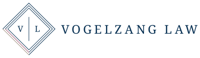 Logo for Vogelzang Law