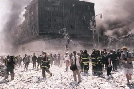 First responders at the World Trade Center on 9/11