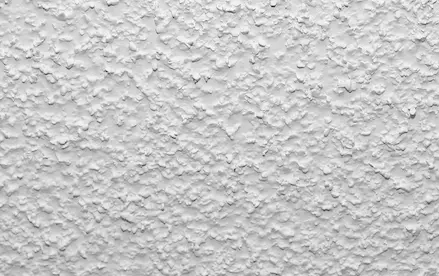 This image shows an example of what a popcorn ceiling looks like.