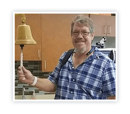 Peritoneal mesothelioma survivor Jim Dykstra
