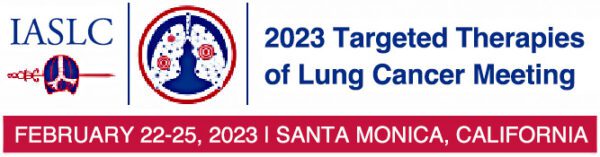Logo for IASLC 2023 Targeted Therapies of Lung Cancer Meeting.