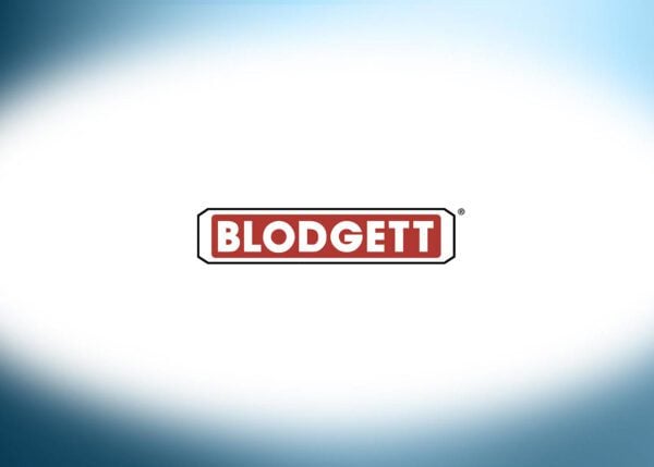 Logo for Blodgett Corporation, an asbestos company