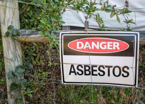 Danger Asbestos Sites States