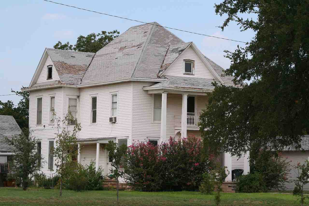 Old Home With Asbestos