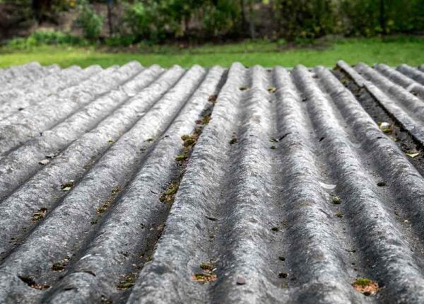 Asbestos cement sheets may be dangerous and lead to mesothelioma.