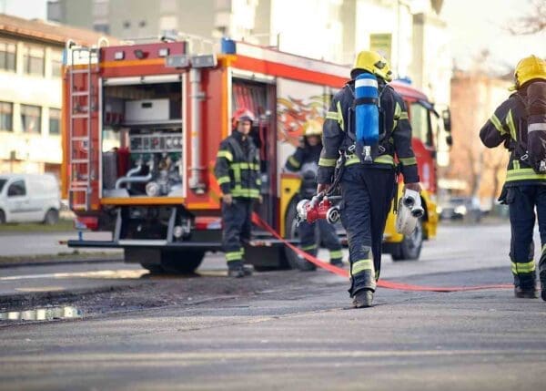 Firefighters at Work