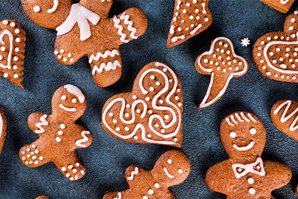 Holiday cookies make a great gift for caregivers
