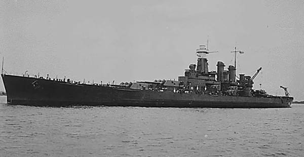 Battleship in Water
