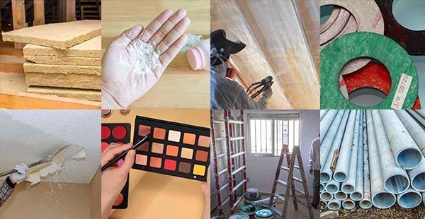 Examples of asbestos products