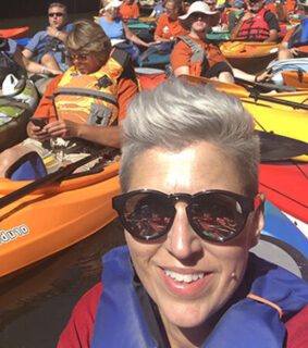 Mesothelioma Awareness Day Kayaking