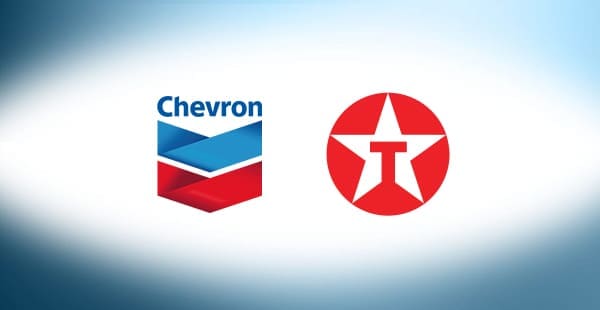 Chevron and Texaco logos