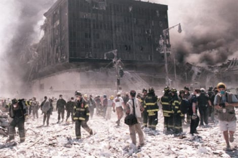 First responders at the World Trade Center on 9/11