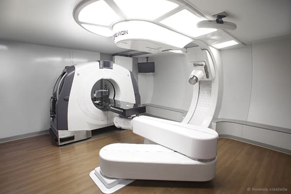 Proton Therapy machine used for mesothelioma treatment