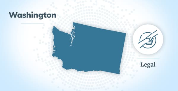 Graphic depicting the state of Washington along with an illustration of a handshake, representing the partnership between mesothelioma patients and lawyers.