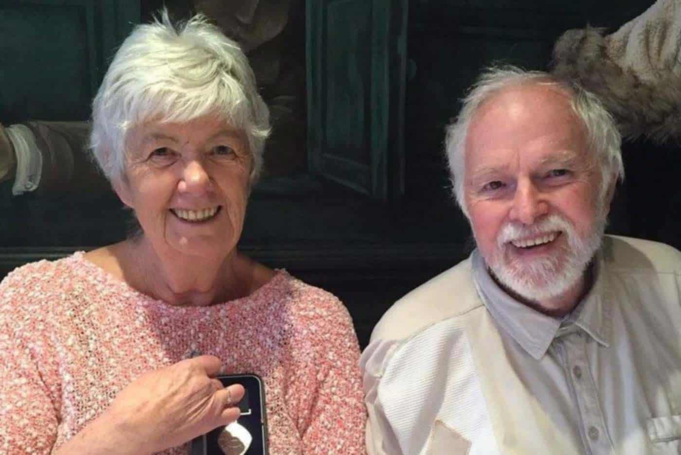 UK mesothelioma warrior Mavis Nye and husband Ray